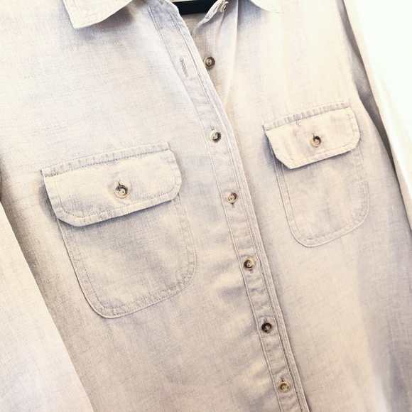 Valerie Stevens button up linen blouse - Picture 4 of 15